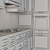 NeoClassic Black & White Kitchen 3D model small image 3