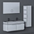 Bathroom Furniture Set | Omega 3D model small image 3