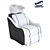 Gloria Hairdresser Wash Recliner 3D model small image 1