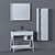 Modern 20-Piece Bathroom Furniture Set | Troy 3D model small image 3