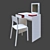 Sleek and Functional Brimnes Dressing Table 3D model small image 1
