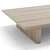 RH Outdoor Baimain Coffee Table: Elegant and Durable 3D model small image 2