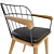  Cadı Design Casur Table & Chair Set 3D model small image 3