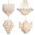 Modern Chandelier Collection: Illuminate in Style 3D model small image 1