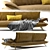 Escape Gammarr Sofa - Modern Elegance 3D model small image 2