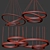 Modern Ceiling Light Set 32: 3dsmax & Vray / Corona / Obj Compatible 3D model small image 2