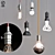 Sleek Pendant Lighting - TECH Lighting 3D model small image 1