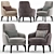 Medea Armchair: Sleek Design, Superior Comfort 3D model small image 1