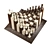 Strategic 3D Chess Set 3D model small image 1