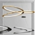 Sleek and Sophisticated: Kepler Pendant 3D model small image 1