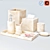 Elegant Bathroom Essentials Set 3D model small image 1