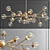 Dallas Chandelier: Modern Art-Style Lighting 3D model small image 1