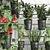 Vertical Greenery Collection: Rosemary, Tomato, Basil 3D model small image 2