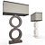 Olympe 3D Table Lamps: Exquisite Design & Illumination 3D model small image 1