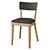 Fameg A-9449 Solid Chair: Sleek Design, Comfortable Seating 3D model small image 1