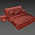 Sleek Vivien Bed: 3DMax Design 3D model small image 3