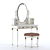 Title: Classic Style Dressing Table Set 3D model small image 1