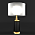 Elegant Summit Table Lamp by Holly Hunt 3D model small image 1