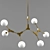 Modern Molecular Chandeliers | Unique Illumination 3D model small image 1