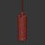 Bronze Patina Pendant Light 3D model small image 2