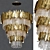 Luxxu Empire Suspension Chandelier 3D model small image 1