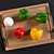 Gourmet Pepper Assortment 3D model small image 2