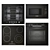 BOSCH Serie 6: Electric Cooktop, Oven, Microwave, Gas Cooktop 3D model small image 1