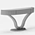 Valentina Console: Elegant Coffee & Side Tables 3D model small image 3