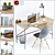Modern Office Furniture Set 3D model small image 1