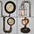 Steampunk Industrial Desk Lamp 3D model small image 2