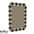 Italian Style Mirror - Brillica BL700/1100-R05 3D model small image 2