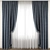 Detailed Curtain Model | 3ds max & Obj Archives 3D model small image 1