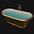 Luxury Catchpole & Rye Bathtub 3D model small image 1