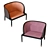 Modern Wing Lo Armchair - Edra 3D model small image 2