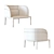 Modern Wing Lo Armchair - Edra 3D model small image 3
