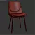 Elegant Hellam Dining Chair 3D model small image 3