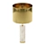 Elegant Brass York Table Lamp 3D model small image 2