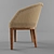 Elegant Ontario Chair 3D model small image 2