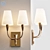 Modern Lambert Wall Sconces 3D model small image 1