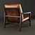 Elegant Sean Armchair: Borzalino 3D model small image 2