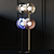 Orbital Crystal Floor Lamp 3D model small image 1