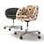 Scruvsta Work Chair 3D model small image 1