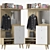 Modern Coat Rack with Stylish Design 3D model small image 2