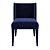 Meridiani KITA Modern Upholstered Chair 3D model small image 3