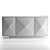 Sleek Pyramid Sideboard with Exquisite Craftsmanship 3D model small image 2