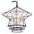 Elegant Zeppelin Table Lamp 3D model small image 1