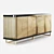 Elegant Melange Kendrix Credenza: Beautifully Crafted 3D model small image 2
