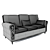 Title: Classic Pillow-Top Sofa 3D model small image 3