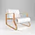 Aalto Paimio Chair: Iconic & Functional 3D model small image 2