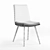 Vintage-inspired Williamsburg Dining Chair 3D model small image 3